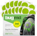 Squito Stickers BugMD Squito adesivos repelentes para adultos (390 patches), seguros e eficazes repelentes de insetos para crianças, Crianças, Camping, Praia & Outdoor Essentials