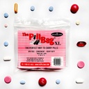 Organizador de pílulas de medicina, Etiquetas para AM/PM, Resealable, Portátil, Pouches descartáveis para medicina, Vitaminas, chicletes, Sacos de pílulas plásticas para viagem, Caminhe XL Tamanho
