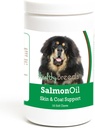 Raças saudáveis Tibetano Mastiff Salmão óleo macio Chews 120 Conde