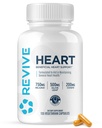Revive MD Health Supplements, 90 Cápsulas Veggie - CoQ10 Supplement Suporta função do músculo do coração - Coenzyme Q10 200mg Promove fluxo saudável - Vegan-Amigo & Sem glúten
