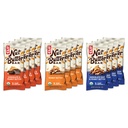 CLIF Nut Butter Bar - Pacote Variety - Barras de Energia Enchedas de Manteiga de Amendoim - Não-GMO - USDA Organic - Baseada em Plantas - Baixa Glicemia - 1,76 oz. (12 contagem)