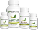 BiOtimizadores - Conjunto de Enzimas Digestivas Essenciais - P3-OM - Glúten Guardian - MassZymes - HCL Breakthrough - Doutor-Formulada - 360 Cápsulas