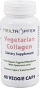 Heiltropfen Colágeno Cápsulas vegetarianas da Membrana Orgânica de Ovo Tipo 1, 5 e 10 Colágenos com Ácido Hialurônico