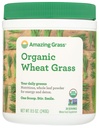 Pó de grama de trigo incrível: 100% de grama de trigo de folha inteira pó para energia, Detox e suporte de imunidade, Chlorophyll fornecendo verdes, 30 Servings