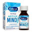 Enfamil Fer-In-Sol Drops suplemento de ferro para lactentes e crianças, apoia o desenvolvimento do cérebro, 50 ml Dropper garrafa