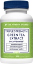 The Vitamina Shoppe Triple Strength Green Tea Extract 750mg Cápsulas com EGCG – Um antioxidante natural para apoiar o metabolismo de gordura – Combate Radicais Livres – Decafeinado (100 Cápsulas Vegetarianas)