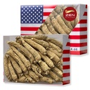 2 Caixas de mão selecionados American Ginseng Root-Small Tail (4oz/Box) Panax Ginseng. Aumenta a imunidade corporal, energia e resistência para o homem e mulheres (8 Oz.)