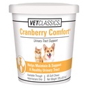Vet Clássicos Cranberry Comfort Trato urinário Suplemento de animais de estimação para cães, gatos – mantém a saúde da bexiga do cão, controle de bexiga de gato – suplementos de animais de estimação para incontinência – 65 mastigação suave