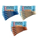 CLIF BAR Minis - Pacote Variety - Feito com aveia orgânica - 4-5g de proteína - Não-GMO - Base de plantas - Barras de energia de tamanho de lanche - 0,99 oz. (30 contagem)