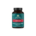 Ancient Nutrition Suporte Adrenal com Suplemento Ashwagandha, Ajuda a reduzir o estresse e fadiga, Paleo e Keto Friendly, Gluten Free, 1300mg, 60 Cápsulas