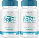 Rize labs Prima Slim Supplement, Prima Slim Cápsulas para ser saudável e Fit, Prima Slim Advanced Formula, Prima Slim Pills para Great Body, Prima Slim Pastillas Review (120 Cápsulas) (Pacote de 2)