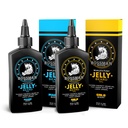 Bossman Beard Oil Jelly Kit (2 cheiros) - Macio de crescimento de barba, gel de loção hidratante com ingredientes naturais - Beard Cultivo Produto (Magic & Gold Scents)