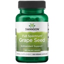Swanson Grape Seed Heart Antioxidant Livre Radicais Saudáveis Suporte à Pressão Arterial Polifenóis OPCS (Oligomérico Proantocianidins) Suplemento de ervas 380 mg 100 Cápsulas