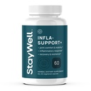 Infla-Support Plus- 750mg Suplemento de ervas mistura com Curcumin e Ashwagadha Extract, Shatavari, Kavach, Fenugreek, Pippali, Guduchi, Shilajit, Goshura e Sunthi 60ct