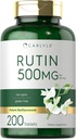 Carlyle Rutin Supplement 500mg 200 Comprimidos Vegetarian, Non-GMO, Gluten Free
