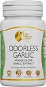 Cocó March N.M.D Odorless Alho Óleo de Alho Inteiro - Suporte Immune & Microbiome Saúde. Fórmula Livre de Glúten e Laticínios, Paleo e Keto Friendly, 50 Servings