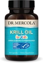Dr. Mercola Kids Krill Oil Cápsulas, 60 Contagem