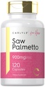 Carlyle Saw Palmetto para Mulheres 900mg 120 cápsulas