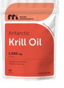 Micro Ingredientes Antárctico Krill Oil Supplement, 1000mg por serviço, 300Gels macios, rico em Omega-3s EPA, DHA & Astaxantina Natural, suporta sistema imunológico e saúde cerebral, fácil de engolir