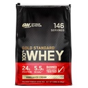 Otimum Nutrition Gold Standard 100% Whey Protein Powder, Vanilla Ice Cream, 10 libras (Packaging May Vary)