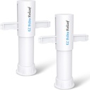 Memine EZ Bites Relief Suction Tool - 2 pacote Bee Sting and Bite Itch Relief Sucker, Venom Extractor para remoção Saliva/Venom, alívio temporário de Coceira e Inchaço, Kid-Friendly White