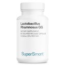 Super inteligente Lactobacillus Rhamnosus GG 10 bilhões de UFC por dia (LGG Probiótico com Inulin) - L. Rhamnosus Supplement □ Sem OGM e Glúten Grátis - 60 Cápsulas DR
