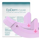 Epi-Derm Mastopexy Fita de Silicone em Forma de Âncora – Design de Âncora Personalizado para Recuperação de Redução de Mama - Ajuda Cicatrizes Suave & Fade – Silicone Premium-Grade, reutilizável e lavável – Clear, 5-Pairs