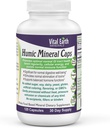 Minerais Vitais da Terra Minerais Humic Cápsulas de Minerais Humic - 70+ Minerais Trace com naturalmente ocorrendo Ácido Fulvico, Suplemento Mineral Alcalizante para Detox, Saúde Gut, Bem-Estar, 120 Conde