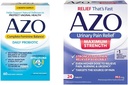 AZO Equilíbrio feminino completo Probióticos diários para as mulheres, clinicamente comprovada para ajudar a proteger a saúde vaginal e alívio da dor urinária força máxima , rápido alívio da dor ITU, queima e urgência