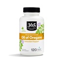 365 por mercado inteiro de alimentos, Óleo de Orégano Fórmula padronizada, Apoio antioxidante, Cápsulas líquidas Vegan, 120 contagem