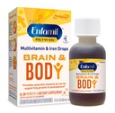Enfamil Poly-Vi-Sol com gotas de ferro líquido multivitamínico, suporta crescimento e desenvolvimento*, garrafa de 50mL