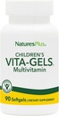 NaturesPlus Vita-Gels Multivitamin, sabor laranja natural - 90 Softgels, pacote de 2 - Gluten Free - 180 Total Servings
