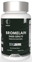 Bromelain 500mg 60 Cápsulas Baseadas em Plantas; 2400 GDU Potencia; Suporta Saúde Conjunta & Digestão; Sem conservantes ou aditivos artificiais