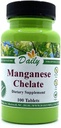 Quelato de manganês (5 mg) 100 comprimidos