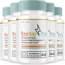 Rize labs Revitaa Pro comprimidos de perda de peso, Suplemento usado para melhorar o processo digestivo, Cápsulas de fórmula avançada - Pacote de 5 (300 Cápsulas)