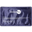 Pacotes de gelo AiricePac para lesões reutilizáveis, Gel Cold Pack para joelho ombro cotovelo cotovelo quadril dor alívio, terapia de compressão fria para inchaço, contusões, cirurgia, 7”x 11”, Azul