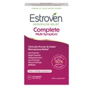 Estroven Suplemento de Menopausa Multi-Symptom completo para Mulheres, 28 Ct., Ingrediente clinicamente comprovado fornecer alívio de Menopausa & suores noturnos e alívio de flash quente* Drug-Free & Non-GMO