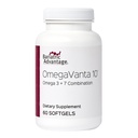 Vantagem Bariátrica OmegaVanta 10 - Omega Fish Oil - Enriquecido EPA & DHA - Design de Softgel Entérico - Suporta Saúde do Coração* - Natural sabor limão - 60 Softgels