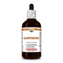 Extrato de Hawthorn, Tintura para Bem-Estar do Coração, Suporta a circulação, Promove o equilíbrio lipídico, antioxidante rico, aumenta a força imune - 4 fl.oz