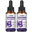 Vitamina B Líquido Complexo Sublingual B Suplemento Complexo Vitaminas para Mulheres Homens Melhorado Absorção Metilado B12, B1, B2, B3, B5, B6, Folato, Biotina para Energia e Suporte Imune-4,0 onças