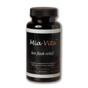 FEMMEPHARMA Mia Vita Hot Flash Suplementos para menopausa Não-GMO Natural Hormônio Regulamento para suores noturnos Preto Cohosh & Dong Quai 60 Cápsulas (30 fornecimento dia)