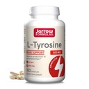 Jarrow Formulas® L-Tirosina 500 mg, Suplemento dietético, Suplemento Aminoácido para Apoio à Saúde do Cérebro, 100 Cápsulas, Fornecimento de 100 dias