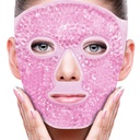ZNÖCUETÖD Face Mask Mask Pacote de Gelo para Reduzir Puffiness, Sacos Sob Olhos, Círculos Negros Puffy, Enxaqueca, Pacote quente / frio com suporte macio de pelúcia (Pink #19)
