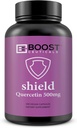 BoostCeuticals Quercetin 200 500mg Cápsulas Vegan – Não Stearates Não OGM Gluten Free Bioflavanoid antioxidante - Mais de 6 meses de fornecimento