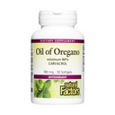 Fatores Naturais, Óleo de Orégano 180 mg, Ajuda a manter boa saúde com azeite virgem extra, 30 softgels (30 porções)