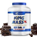 Ronnie Coleman assinatura série King Mass XL proteína pó, peso e músculo Gainer, 60g proteína, 180g carboidratos, 1.000+ calorias por serviço, Creatina e Glutamina, Chocolate, 6 lb