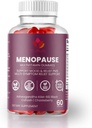 Gummies Menopausa com Cohosh Preto & Ashwagandha KSM-66 – Suplemento Orgânico para Bem-Estar das Mulheres – 60 Conde