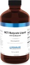 Douglas Laboratories MCT/Líquido de Butirato com SolButirato □ Fornece ácido cáprico altamente concentrado e ácido butírico em um líquido agradável