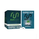 RUN GUM Wintergreen Box de chiclete, 24 peças (Pacote de 12)