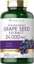 Carlyle Grape Seed Extract 24,000 mg Equivalente 240 Cápsulas